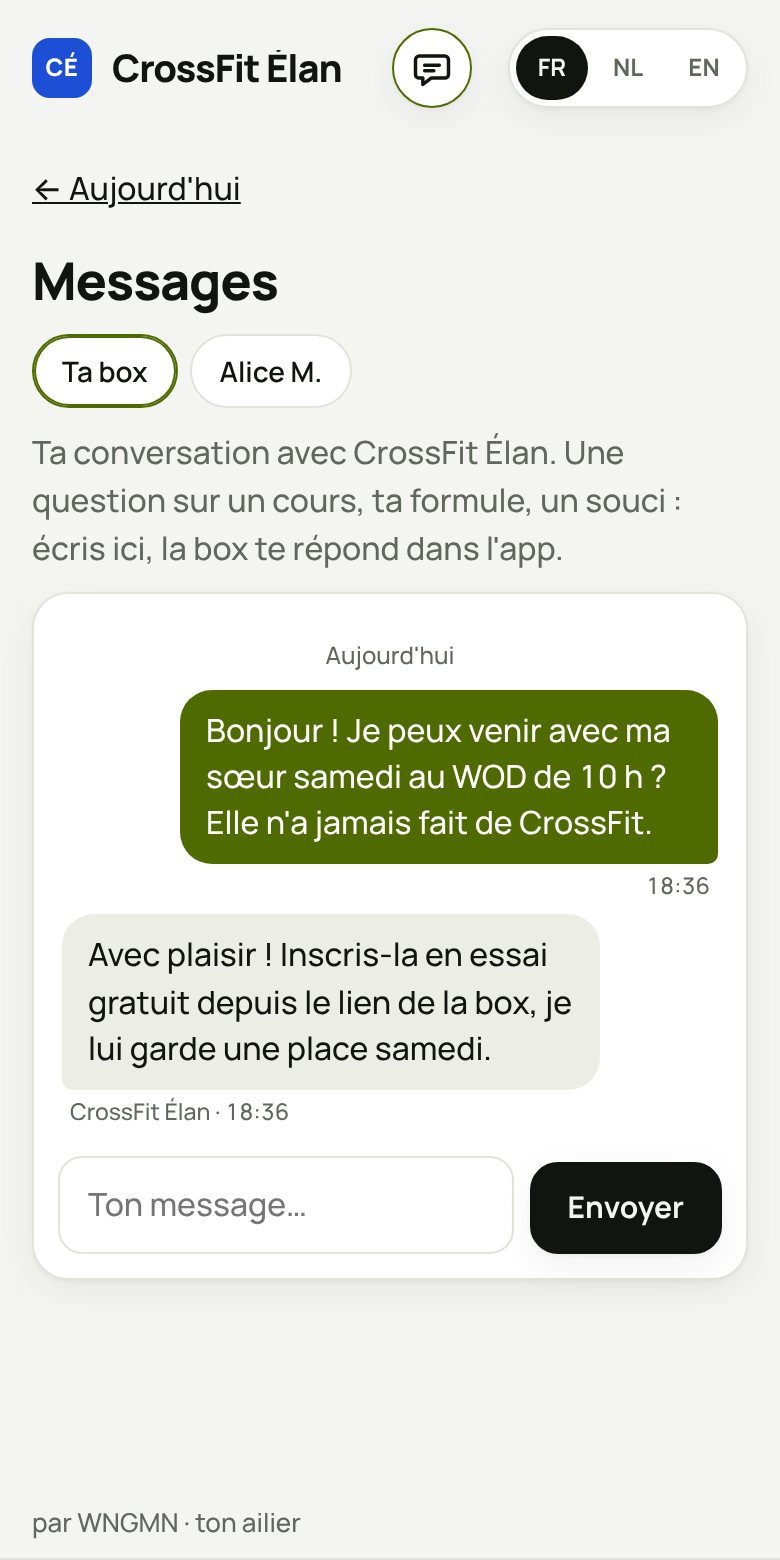 Messagerie membre